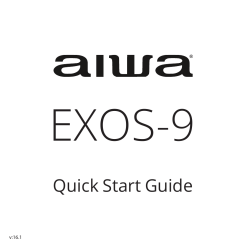 Exos-9 Portable Bluetooth Speaker Users Manual Hale Devices, Inc.
