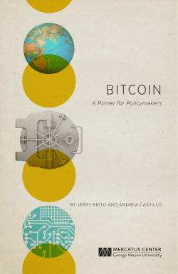Bitcoin - Mercatus Center