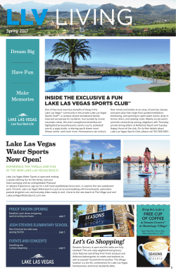 LLV LIVING Spring 2017