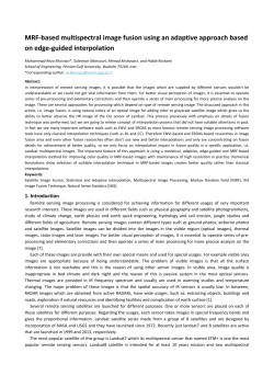 MRF-based multispectral image fusion using an