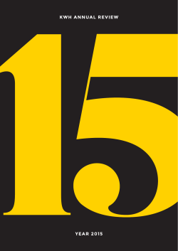 Annual Review 2015 pdf
