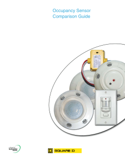 Occupancy Sensor Comparison Guide
