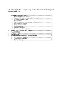 Air quality-heavy industry