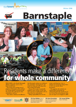 Barnstaple OurTown - Devon County Council