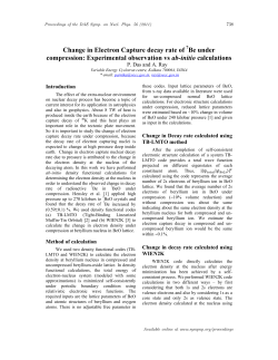 Change in Electron Capture decay rate of Be under