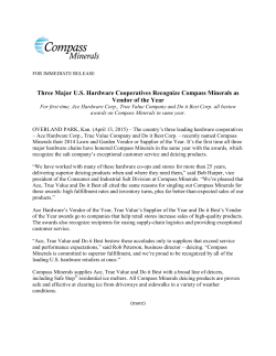 PDF - Compass Minerals