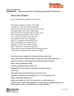 Discovering Poetics in Paintings