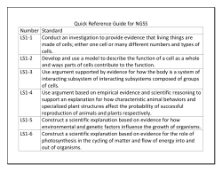 Seventh Grade Science Curriculum