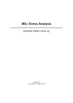 ME1 Stress Analysis - Workspace