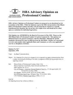 94-07 - Illinois State Bar Association