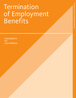 Termination of Employment Benefits Fact SheetPDF