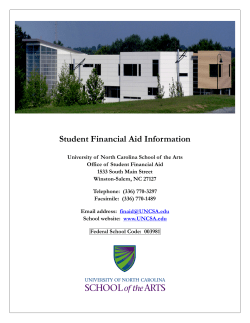 Student Financial Aid Information
