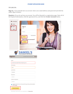 TO LOG IN: Sign In: If you already have an account. Enter your email