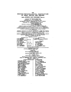 THE COUNCIL AND OFFICEKS, 1909-10.