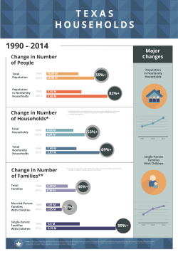 Texans by Household - Texas Legislative Council