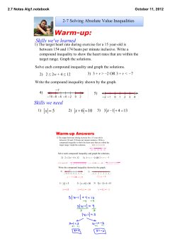 2.7 Notes Alg1.notebook