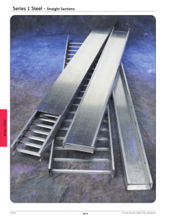 Series 1 Steel - Straight Sections