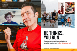 He Thinks. You Run.