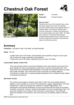 Printer Friendly Version - New York Natural Heritage Program