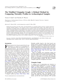 The Modified Triangular Graph: A Refined Method for Comparing
