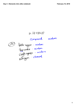 Day 4 - Elements intro after.notebook