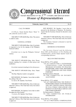PDF, 673k - House of Representatives