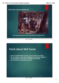 Ch 11 Nat Turner Document Analysis.notebook