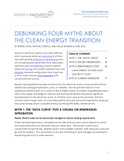 debunking four myths about the clean energy transition