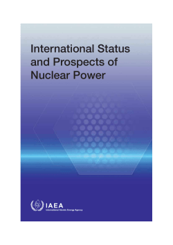 International Status and Prospects of Nuclear Power