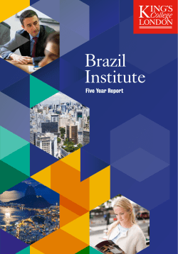 Brazil Institute - King`s College London