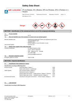 SDS EU (Reach Annex II)