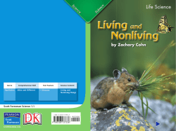 Living and Nonliving