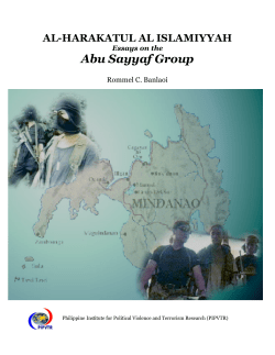 Al-Harakatul Al Islamiyyah: Essays on the Abu Sayyaf Group