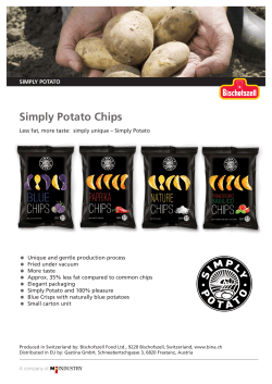 Simply Potato Chips Flyer