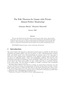 The Folk Theorem for Games with Private Almost