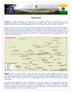 Customs, Central Excise and Service Tax, Chittoor (Tirupati