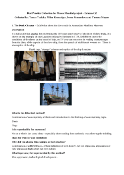 Best Practice Collection for Museo Mundial project – Educon CZ