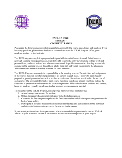 Thematic Studies in Literature