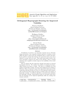 Orthogonal Hypergraph Drawing for Improved Visibility
