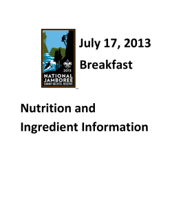 Breakfast