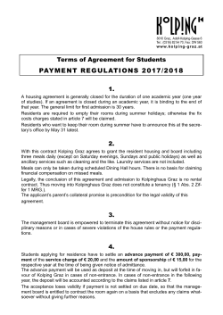payment regulations 2017/2018