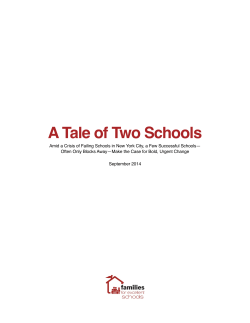 A Tale of Two Schools