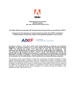 Adobe Systems Incorporated