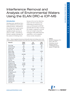 Interference Removal and Analysis of Environmental