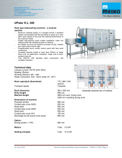 UPster K-L 340 - MEIKO Middle East FZE
