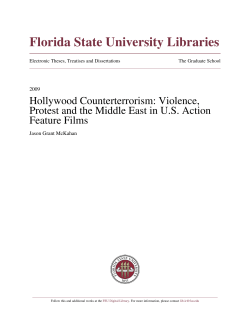 Hollywood Counterterrorism: Violence, Protest and the