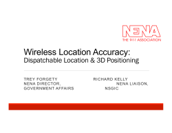 NENA Presentation on National Emergency Address