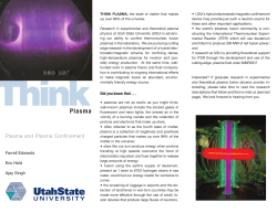 Plasma - USU physics - Utah State University