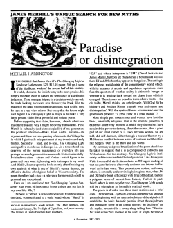 Paradise - Commonweal Magazine