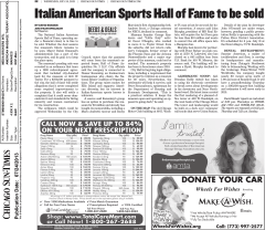 Italian American Sports Hall of Fame to be sold